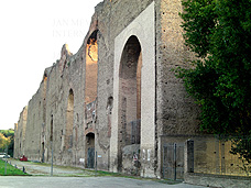 entrance of the Termi di Caracalla